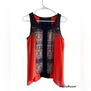 THML Sleeveless Blouse size Small